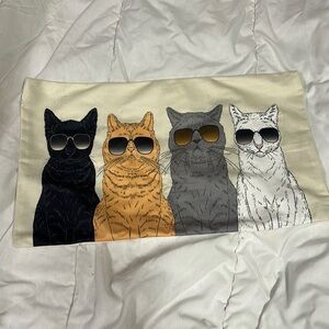 Cats with Sunglasses Pillowcase